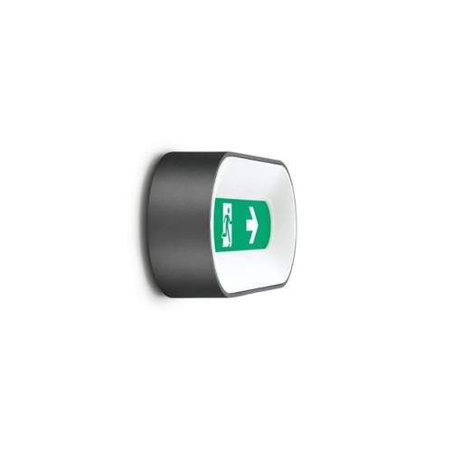 Ross 280 Emergenza LED  3K 9W Grey anthr