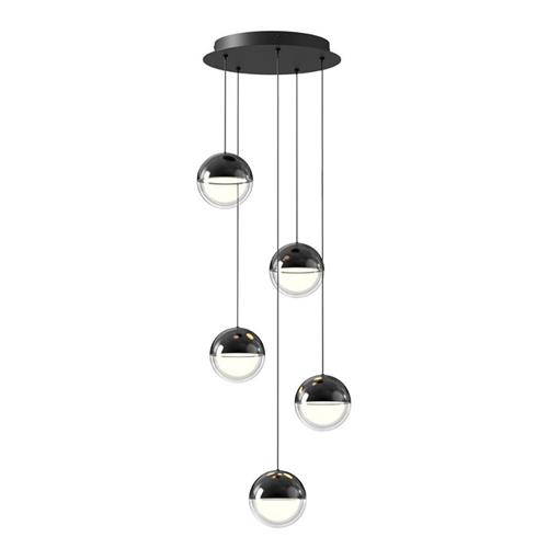 5/Lights Pendant Zirea