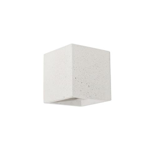 Wall Lamp White Concrete