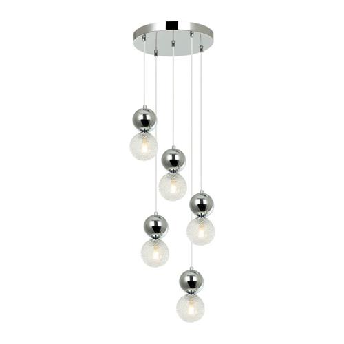5/Lights Pendant Sylia