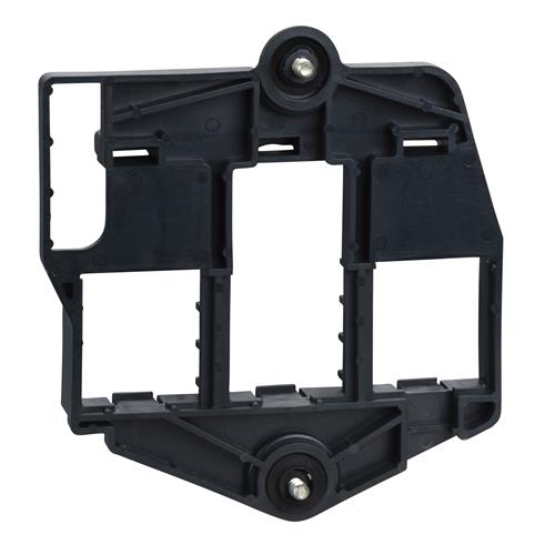 1 SUPPORT FOR 3 MOVING CONNECTORS