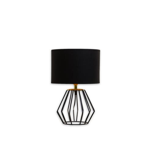 TBL METAL IN BLK FAB SHA IN BLK/GLD