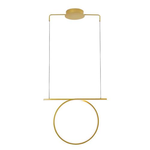 Suspended Light Gold Kelsi