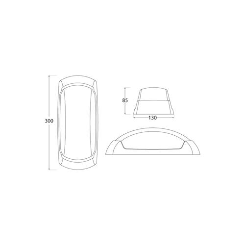 CCT IL FRANCY OP WHITE GX53 LED 6W
