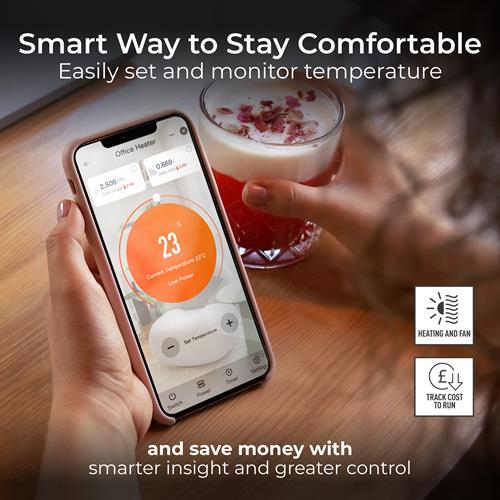 1500W SMARTENERGY BLADELESS HEATER & FAN