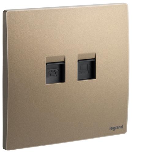 RJ11+RJ45 CAT6 SOCKETS