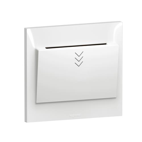 1G KEY CARD SWITCH WH