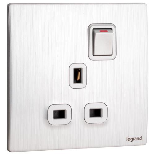 1G BS 13A SP SWITCHED SOCKET