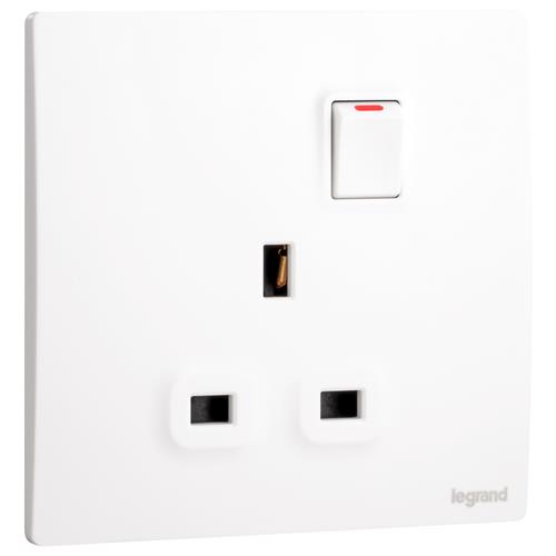 1G BS 13A SP SWITCHED SOCKET