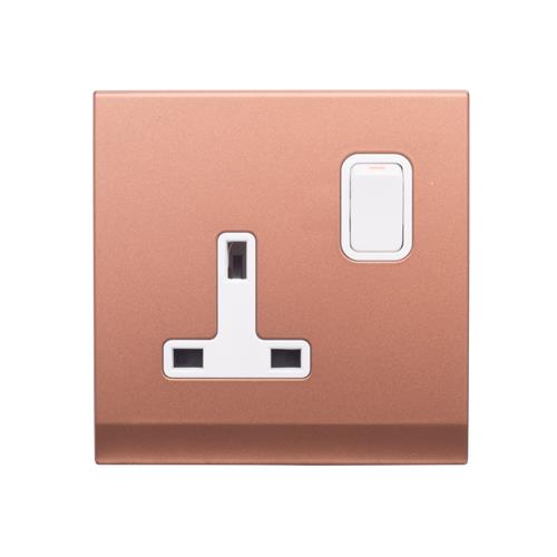 SIMPLICITY 13A 1G SKT DP W/SW BRNZ