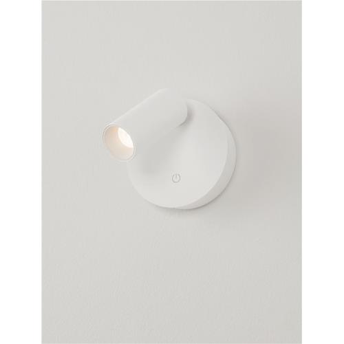 Sandy White Aluminium LED  2 Watt 3.7 Vd