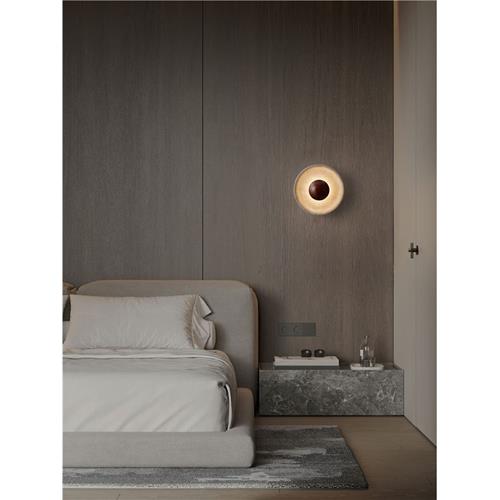 Natural Travertine  Brown Wood LED 4Watt