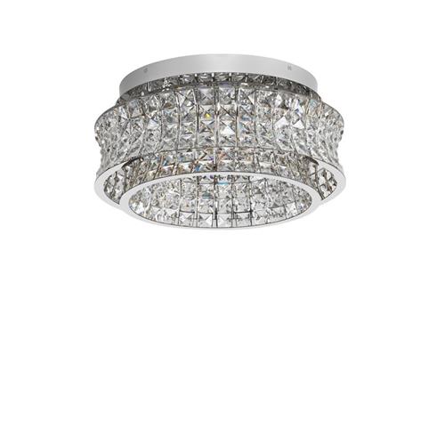 Triac Dimmable Chrome Metal & Crystal LE