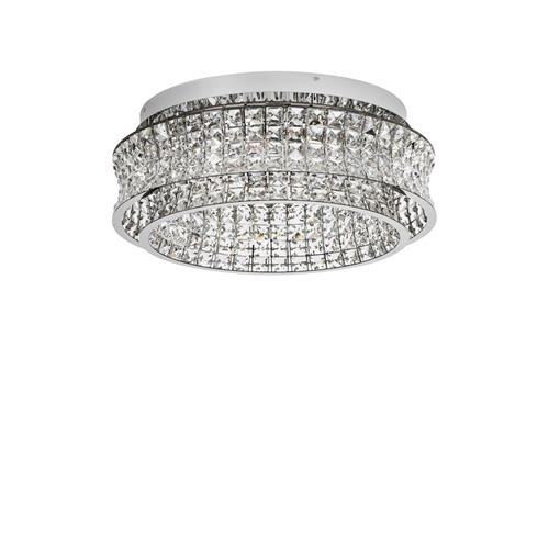 Triac Dimmable Chrome Metal & Crystal LE