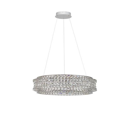 Triac Dimmable Chrome Metal & Crystal LE