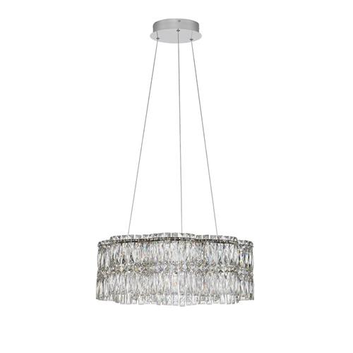 Triac Dimmable Chrome Metal & Crystal LE