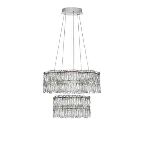 Triac Dimmable Chrome Metal & Crystal LE