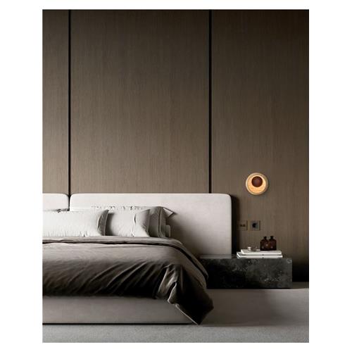 Natural Travertine Brown Wood LED 4Watt