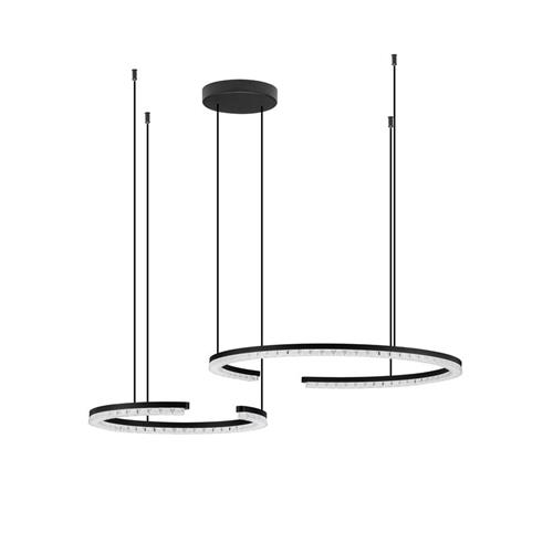 Triac Dimmable  Sandy Black Aluminium &
