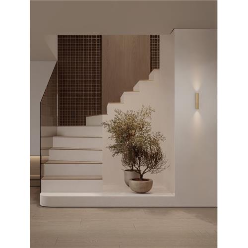 Matt Gold Aluminium LED 6Watt 220-240Vol