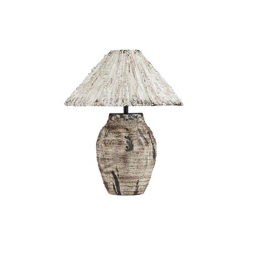 Natural Handmade Art-Made Line Shade & B