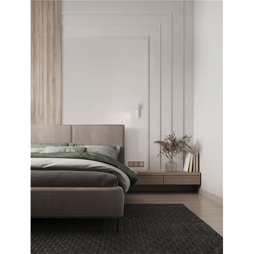 Sandy White Aluminium  LED 7Watt 220-240