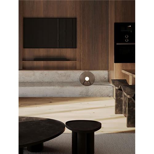 Touch Dimmable Dark Brown Glass  Foggy N