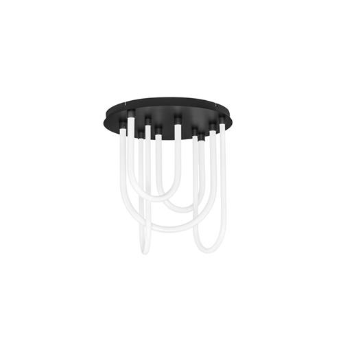 Triac Dimmable Matt Black Aluminium Stee
