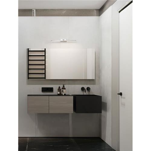 Chrome Steel, Aluminium & Acrylic LED 12