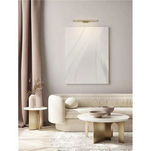 Brushed Gold Steel, Aluminium & Polycarb