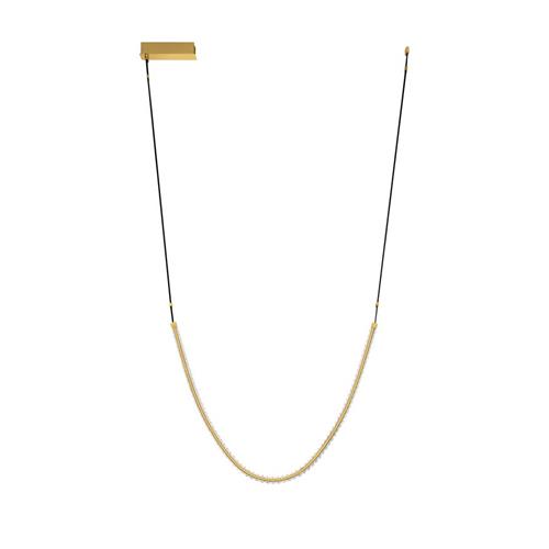 Triac Dimmable Gold Aluminium & Steel  K