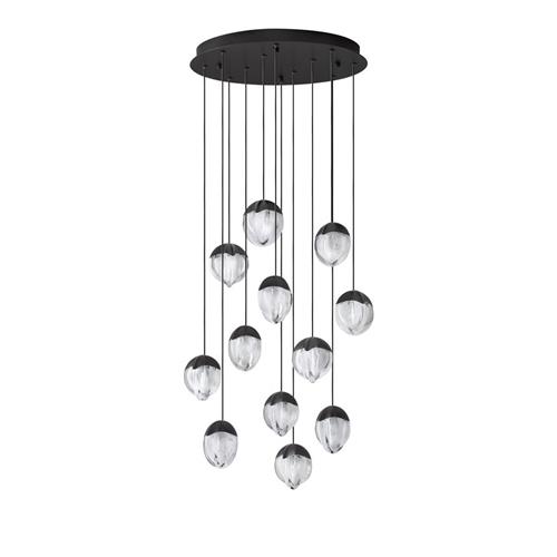 Triac Dimmable  Sandy Black Aluminium &