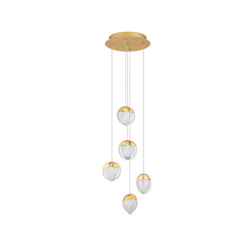 Triac Dimmable  Gold Aluminium & Cloud G