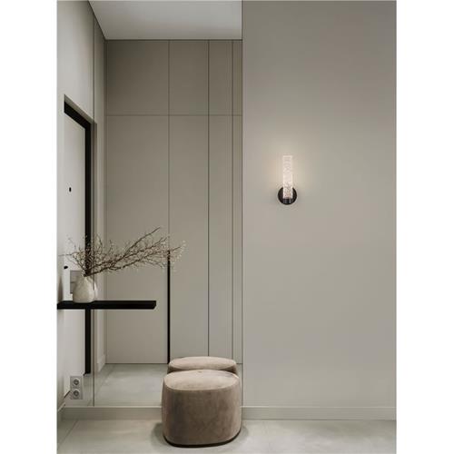 Triac Dimmable Clear Glass Matt Black Me