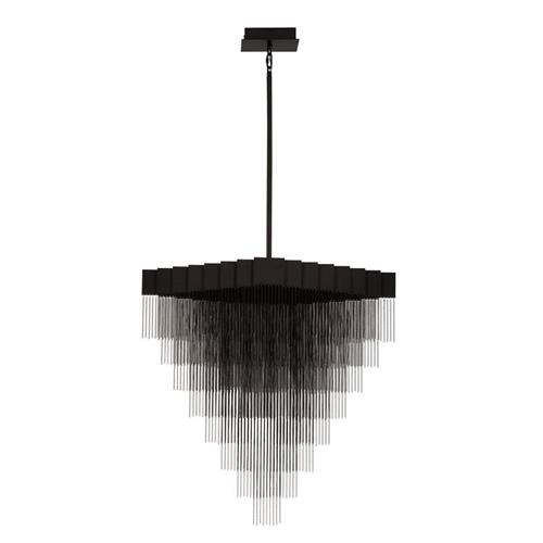 Triac Dimmable Matt Black Steel & Alumin