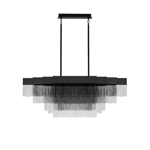 Triac Dimmable Matt Black Steel & Alumin