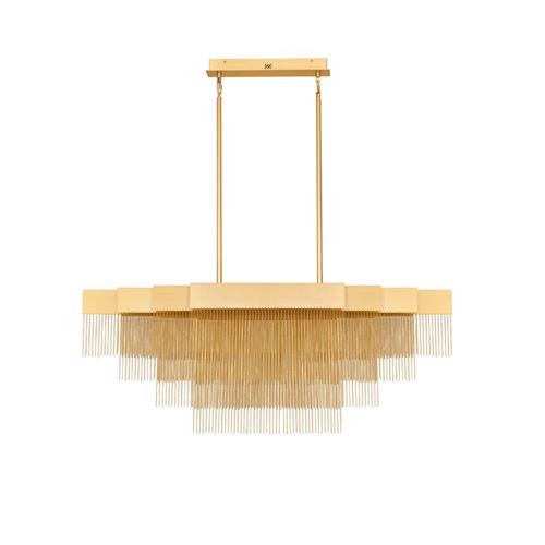 Triac Dimmable Brushed Gold Steel & Alum