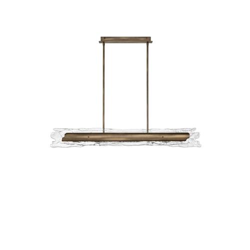 Triac Dimmable Antique Brass Steel & Han