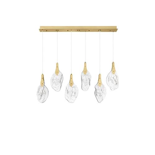 Triac Dimmable Gold Steel & Clear Handma
