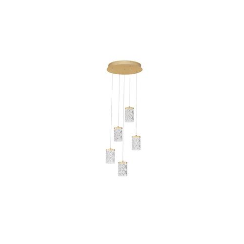 Triac Dimmable  Brass Gold Steel, Alumin