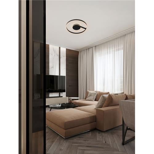 Triac Dimmable Sandy Black  Aluminium  &