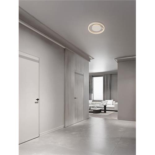 Triac Dimmable Sandy White Aluminium & A