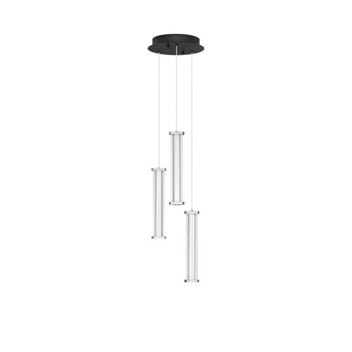 Triac Dimmable Matt Black Metal, Satin N