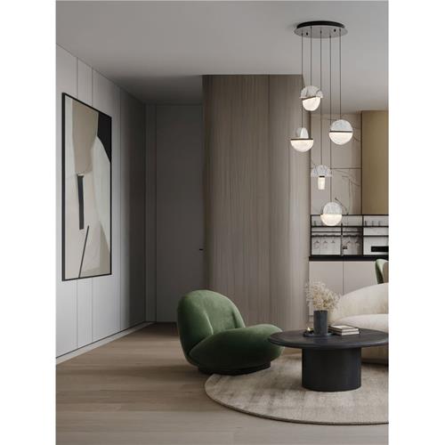 Triac Dimmable Clear & White Cloud  Glas