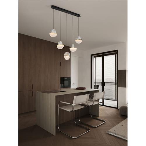 Triac Dimmable Clear & White Cloud  Glas