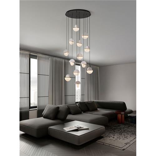 Triac Dimmable Clear & White Cloud  Glas