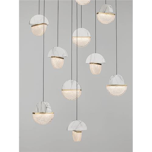 Triac Dimmable Clear & White Cloud  Glas