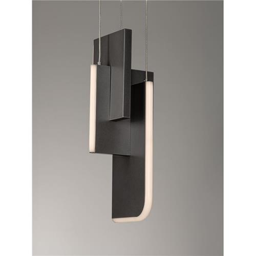 Triac Dimmable  Silver Gray Metal & Acry