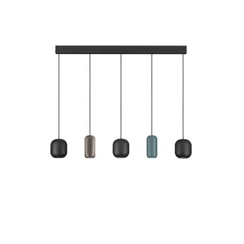 Sandy Black, Brown & Green Metal & Sandy