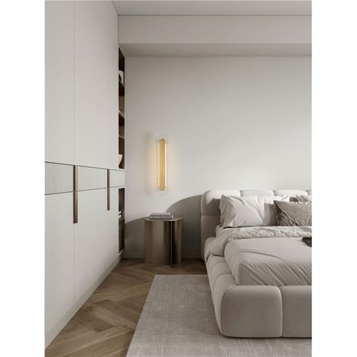 Clear Glass Brass Gold Metal LED 16Watt